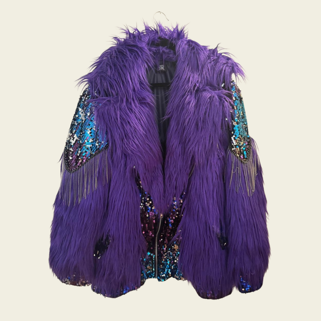 Purple Haze fur jacket