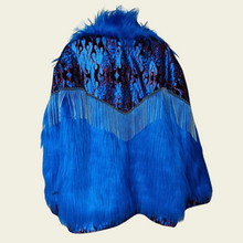 Load image into Gallery viewer, Moonlit flame fur jacket
