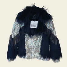 Load image into Gallery viewer, Twilight current mini fur jacket

