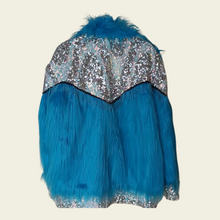 Load image into Gallery viewer, Galactic flow fur jacket
