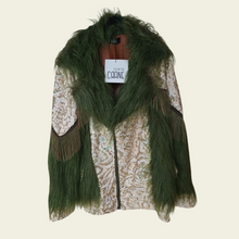 Load image into Gallery viewer, Jungle mist fur jacket
