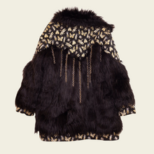 Load image into Gallery viewer, Insects all around fur jacket
