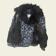 Load image into Gallery viewer, Electric savage fur jacket
