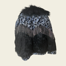 Load image into Gallery viewer, Electric savage fur jacket
