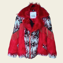 Load image into Gallery viewer, Lava queen fur jacket
