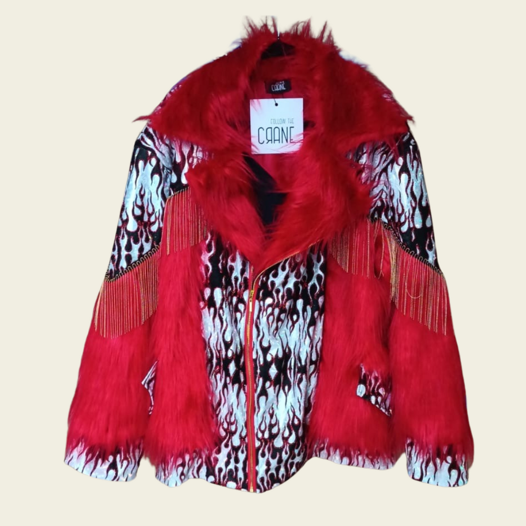Lava queen fur jacket